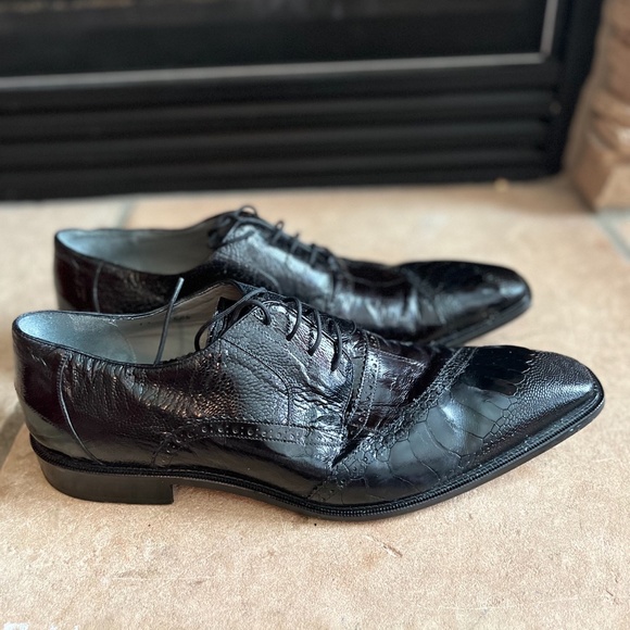 Belvedere Ostrich Shoes - Picture 2 of 7